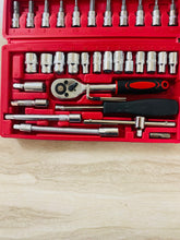 Professional 46-Piece Socket Wrench Set – Auto & Bike Maintenance